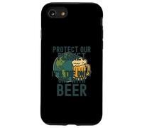 Protégez Notre planète, C'est Le Seul avec de la bière Save Earth Coque pour iPhone SE (2020) / 7/8