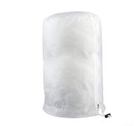 Protégez vos plantes d'extérieur avec des sacs de gel d'hiver dotés d'un cordon de serrage et d'une fermeture éclair, fabriqués en tissu non tissé qui reflète la lumière du soleil et isole (B)