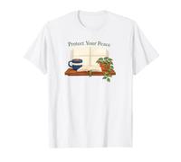 Protégez Votre Chemise de Paix avec Design Graphique Confortable T-Shirt