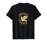 Protégez Votre Paix avec Citation Positive et Esprit Calme T-Shirt