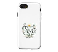 Protégez Votre Paix Un Jour à la Fois Santé mentale Coque pour iPhone SE (2020) / 7/8