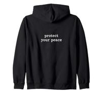 Protégez Votre Paix, Votre Paix intérieure, Votre Esprit paisible, Votre Paix Sweat à Capuche