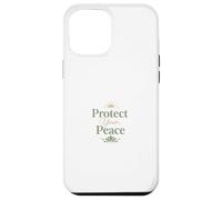 Protégez Votre Paix, Votre Pleine Conscience et Votre Bien-être Mental Coque pour iPhone 12 Pro Max