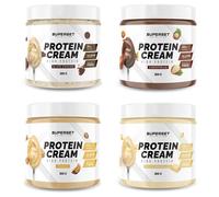 Protein Cream (250g) (4x250g) (Chocotella X1 ¿ White Chocolate X1 ¿ Cookies X1 - Black Cookies X1)