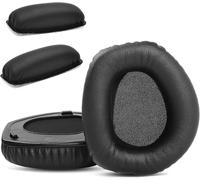Protein Leather Ear Pads RS165 RS175 Replacement Compatible with Sennheiser HDR165 HDR175 Wireless Headphones Memory Foam