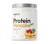 PROTEIN PANCAKE HT | 37% de protéines & 123 kcal | Préparation Simple et Rapide | Encas Riche en Protéines & Faible en Sucre | Farine d'Avoine & Poudre de Blanc d'Œuf | Saveur Vanille | 900g | Eiyolab
