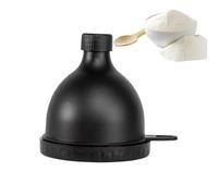 Protein Powder Funnel Container- Portable Shaker Cup Funnel Dispenser | 100ml Leakproof Supplement Container For Gym, Fitness, Travel, Hiking, Running & Business Trips