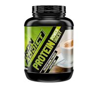 Protein Power 2 kg Iron Addict Labs - Protéine de Lactosérum et de Soja - Aminogramme Complet et Équilibré à Haute Valeur Nutritionnelle - Complexe Multienzymatique - Goût Capuccino