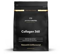 Protein Works - Collagène 360, supplément en poudre, types I et III, riche en protéines, sans saveur et naturel, 480 g, 32 portions
