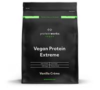 THE PROTEIN WORKS - Protéine Végane Extrême | Mélange de vitamines ajouté | Qualité première | Shake de protéines végétales | 28 Servings | Crème Vanillée | 1kg