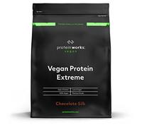 Protein Works - Protéine Végane Extrême | Mélange de vitamines ajouté | Qualité première | Shake de protéines végétales | 14 Servings | Chocolat Onctueux | 500g
