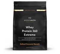 Protein Works - Protéine Whey 360 Extrême | Premium Whey Shake | Apport protéinés | Protéines haut de gamme | 34 Servings | Caramel Salé | 1.2kg
