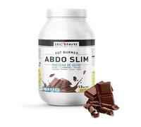 PROTEINE ABDO SLIM - Protéine de Sèche Minceur Multi-Actions à Base de Protein Whey, Thé Vert, Carnitine, Minéraux - 1,5kg - Saveur Chocolat - Eric Favre