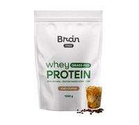 Protéine BrainMax Grass-fed Whey 1000 g ledová káva