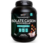 EAFIT Protéine caséine ISOLATE CASEIN NATIVE – Assimilation lente, Magnésium & Fer – Fraise 750 g