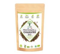 Protéine de Chanvre Bio - 50% de Protéines - Poudre de Graine de Chanvre - Conditionné en France - 500g