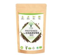 Protéine De Chanvre Bio - Bcaa Poudre - 50% De Protéine - Source Oméga 3 - 500g