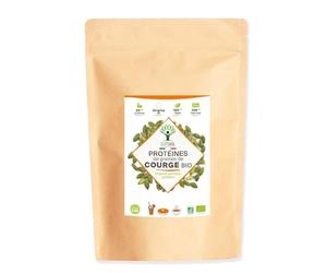 Protéine de Graines de Courge Bio - Bioptimal - 65% de Protéines BCAA - Poudre de Graine de Citrouille Crue - Cultivé en Europe - 100% Pur et Raw - Conditionné en France - Certifié par Ecocert 3 kg