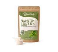 Protéine de Pois Isolat 80% 1.2 kg (1200g) - Poudre Protéinée Végétale Nature - Riche en Protéines - Faible en Matières Grasses - Sans Gluten
