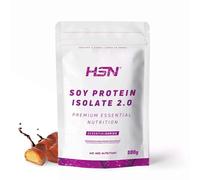 Protéine de soja isolée de HSN - Chocolat et noisettes 500 g | 100 % végétalien. Alternative végétalienne à la Whey. Aminogramme complet. Sans OGM, sans gluten ni lactose. Distributeur non