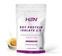 Protéine de soja isolée de HSN | Saveur crème 2 kg = 67 prises par paquet | 100 % végétalien | Soy Protein Isolate | Non-OGM, sans gluten