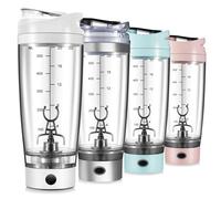 Proteine electriqu, shaker shaker USB, sans BPA, rechargeable, blanc