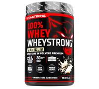Protéine en Poudre Cookies 900g, 100% Protéine en Poudre avec DigeZyme® Haute Digestibilité et Concentration Élevée, Protéine Whey Isolate (900g, Vanille)