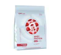QNT Protéine Whey Light Digest – BCAA et fibres – Fraise 500 g (poudre)