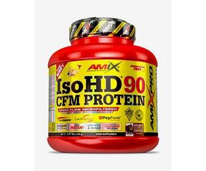 Protéine isolée Amix Iso HD 90 CFM goût double chocolat 1800g