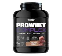 Protéine multi-sources Weider - ProWhey Complex - Chocolate Fondant 1200g