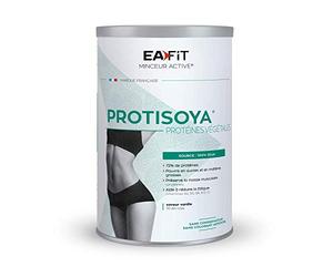 Proteine Vegetale EAFIT Protisoya Vegan - Soja Vanille Minceur - 320g Soja | Protéine Végétale De Soja, Vegan - Préserve La Masse Musculaire, Boisson Minceur Protéinée - Vanille, Marque Française 320g