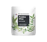 Protéine Whey en poudre - Chocolat - 1kg - 23g de protéines par portion - pour votre construction musculaire, hautement dosé - produit et contrôlé en laboratoire en Allemagne