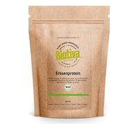 Protéines de pois poudre bio 2kg (2x1000g) - 83% de protéines - 100% isolat de protéines de pois - Sans gluten, soja et lactose - Mis en bouteille et contrôlé en Allemagne - Biotiva