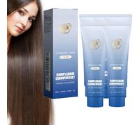 Proteins Correction Hair Straightening Cream For Curlys Hair- Keratin Treatment At Home， Nourishing & Smoothing Hairs Straightener Cream For Frizzy & Dry Hairs (5)