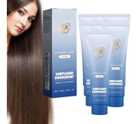 Proteins Correction Hair Straightening Cream For Curlys Hair- Keratin Treatment At Home， Nourishing & Smoothing Hairs Straightener Cream For Frizzy & Dry Hairs (7)