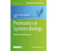 Proteomics in Systems Biology: Methods and Protocols
