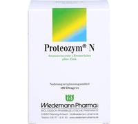 Proteozym N dragées soutient la synthèse des protéines et contribue à la santé des os, des cheveux, des ongles et de la peau, 100 comprimés
