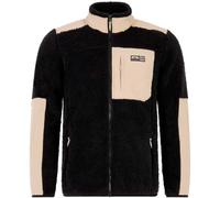 PROTEST Bleaker Outdoor Full Zip Top - Homme - Noir / Beige - taille M- modèle 2026