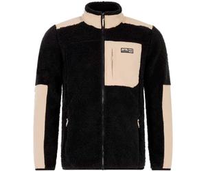 PROTEST Bleaker Outdoor Full Zip Top - Homme - Noir / Beige - taille M- modèle 2026