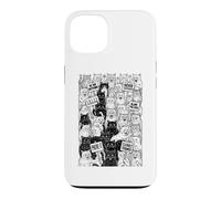 Protest Cats : Une Marche féline Amusante pour la Plupart innocente Coque pour iPhone 13