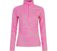Protest - Haut technique stretch - Prtesher 1/4 Zip Active Top Foxy Pink pour Femme - Taille M - Rose Rose M