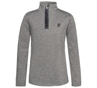 Protest - Kid's Rewillowy 1/4 Zip Active Top - Pull polaire - 128 - dark grey melee
