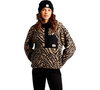 Protest Pull polaire Josey demi-zip Bamboo Beige XL Femme