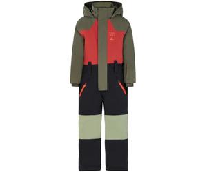 PROTEST Prtsoul Td Snowsuit - Enfant - Vert / Noir / Orange - taille 4 ans- modèle 2025