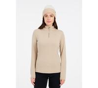 Protest - Refabriz 1/4 Zip Top - Maillot thermique femme BambooBeige - L / 40