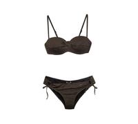 Protest SALUTE CCUP bandeau bikini - Couleur : True Black S/36