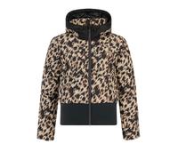 PROTEST Veste de sport 'Jetta' sable / marron / noir, Taille M