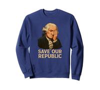 Protestation Facepalm de George Washington pour sauver notre République Sweatshirt