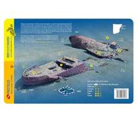 Proteus Wreck Miami-Dade Florida Reef Smart Waterproof Dive Card