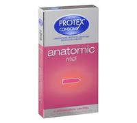 Protex Préservatifs Anatomique Réel de 6
